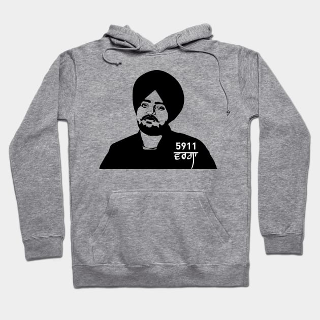 Sidhu Moose Wala Hoodie by Guri386